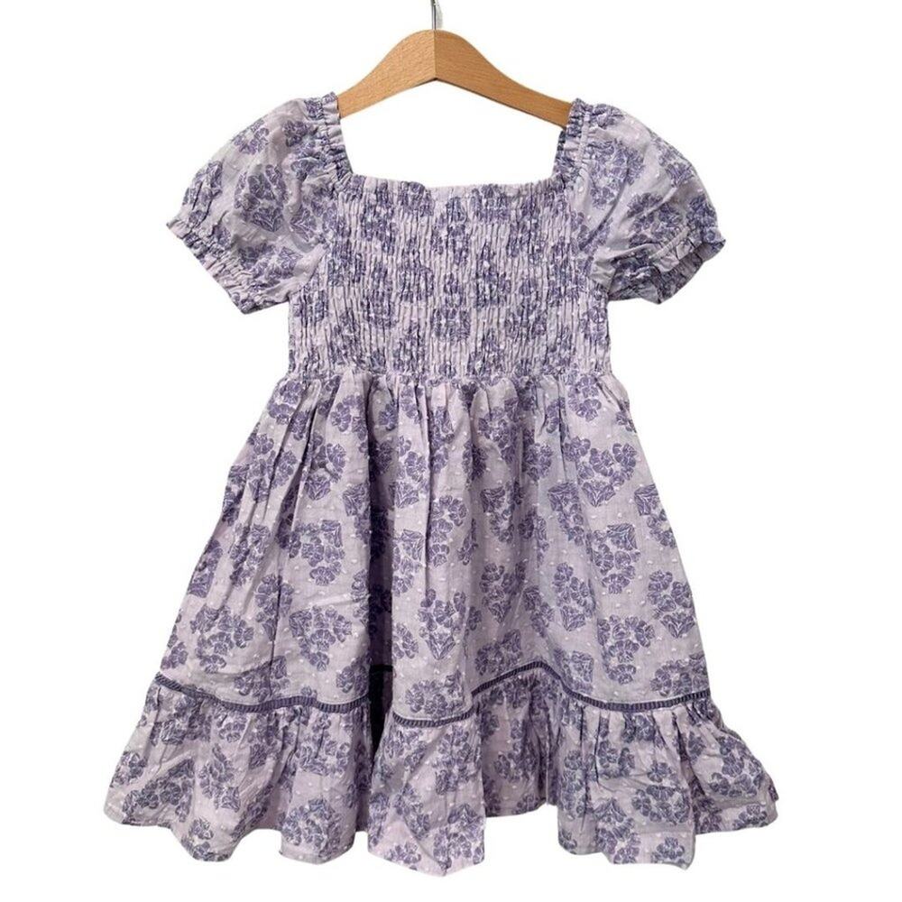Joie Short Sleeve Floral Sleeve Purple and Lilac 6